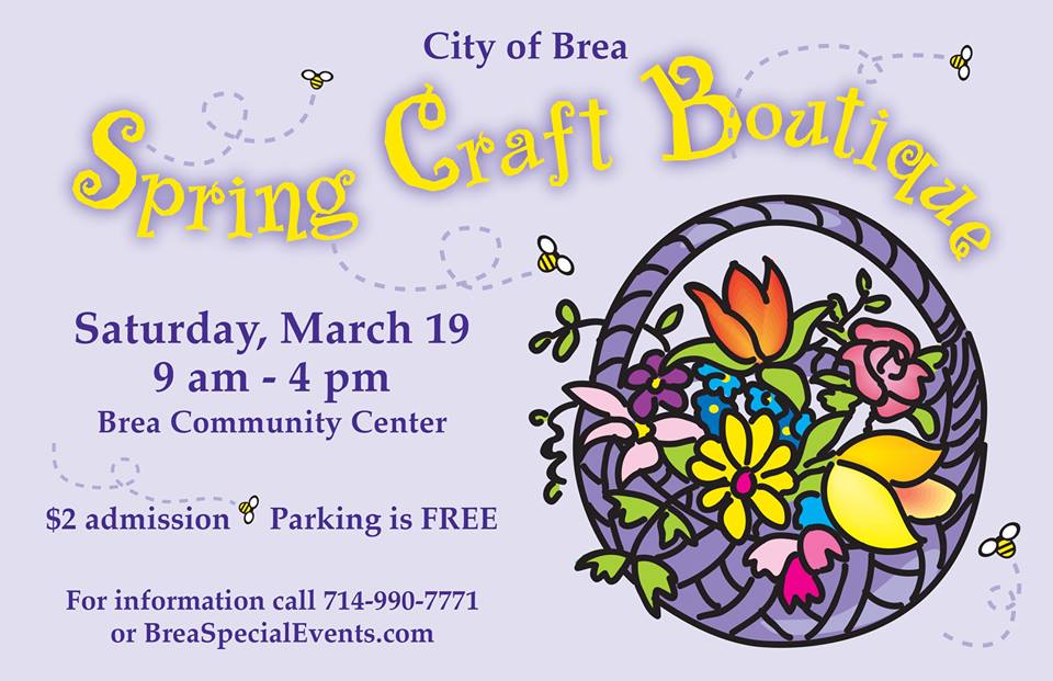 2nd Spring Show this Saturday in Brea Jest For Fun Crafts